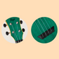 Flight TUS35 ABS Travel Soprano Green Ukulele with Gig Bag