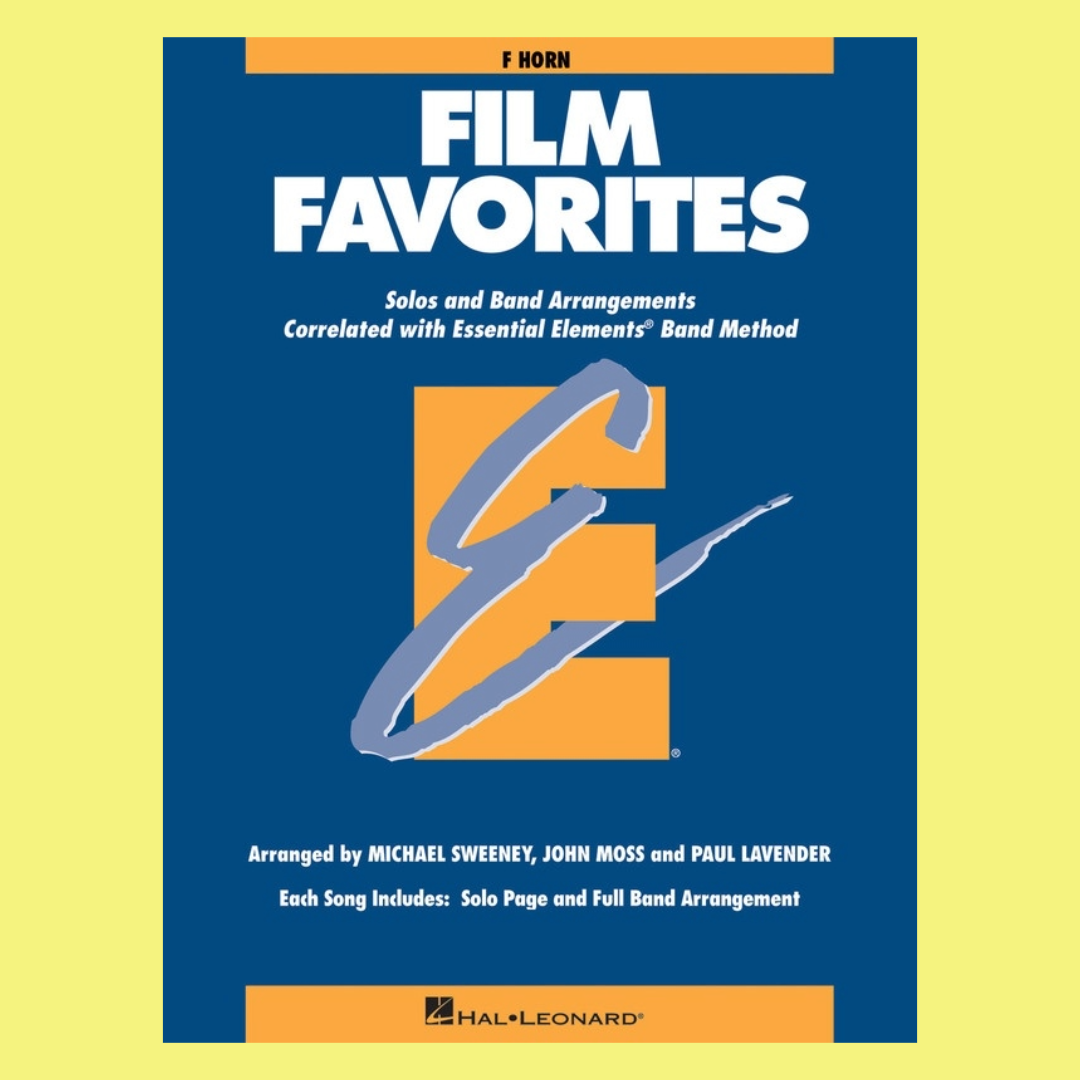 Essential Elements - Film Favorites French Horn Book