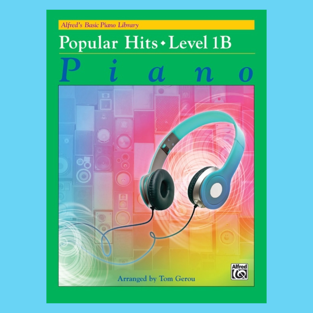 Alfred's Basic Piano Library - Popular Hits Level 1B Book
