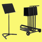 Manhasset Harmony Music Stand Cart Pack - (12 Stands & 1 x Cart)