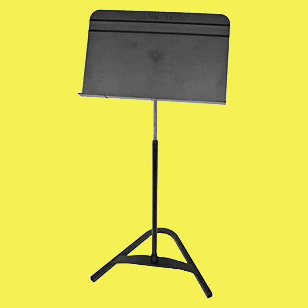 Manhasset Harmony Concertino Short Shaft Stand with Aluminium Desk in Black - Box Of 6 Stands