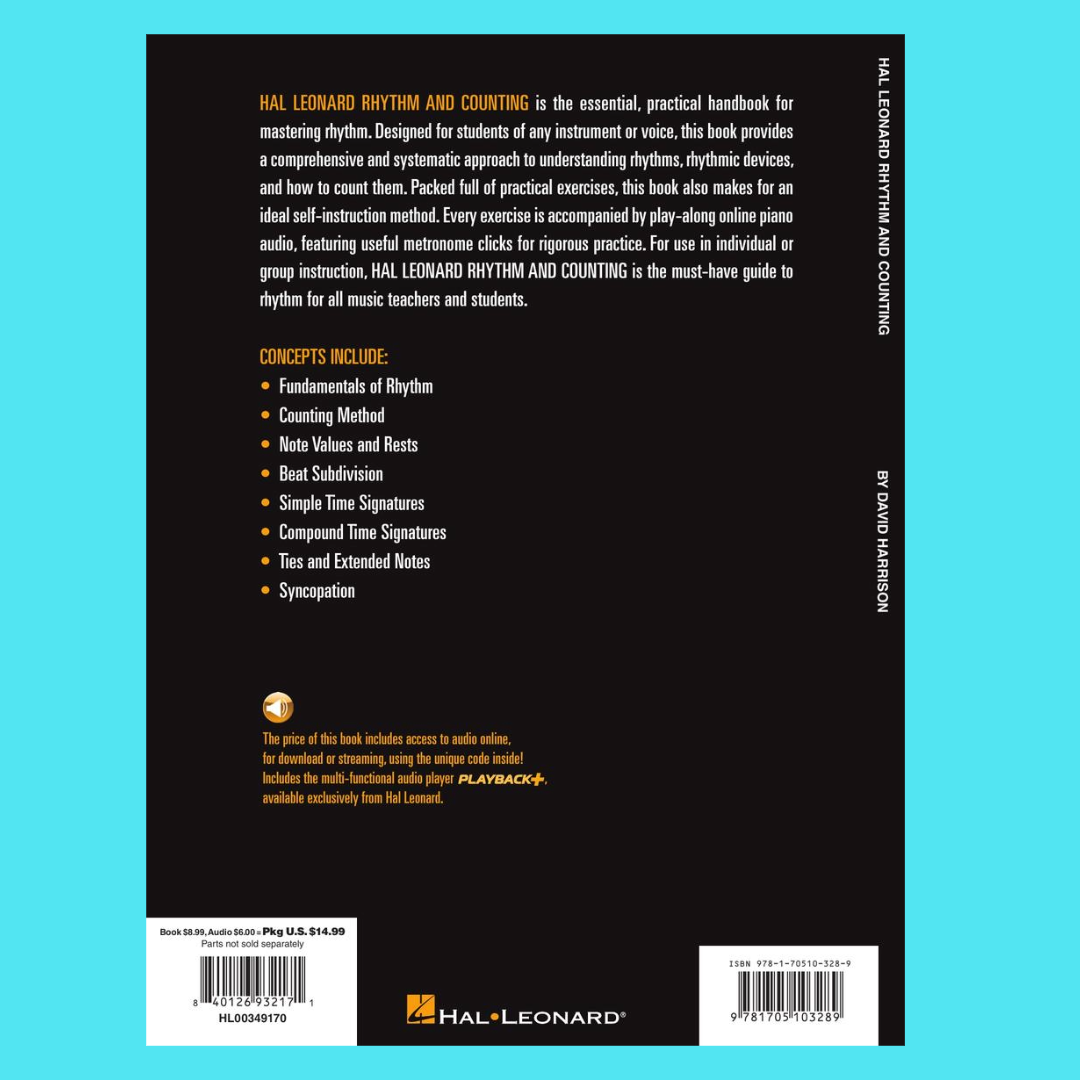 Hal Leonard - Rhythm And Counting Book/Ola