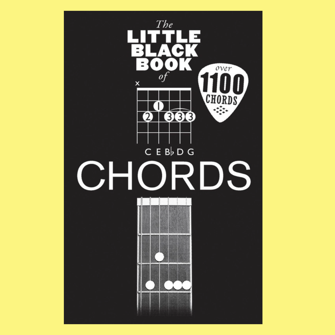 The Little Black Book Of Guitar Chords - Over 1100 Chords