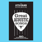 The Little Black Book Of Great Acoustic Songs  For Guitar - 80 Songs