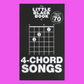 The Little Black Book Of 4 Chord Songs For Guitar - 70 Songs