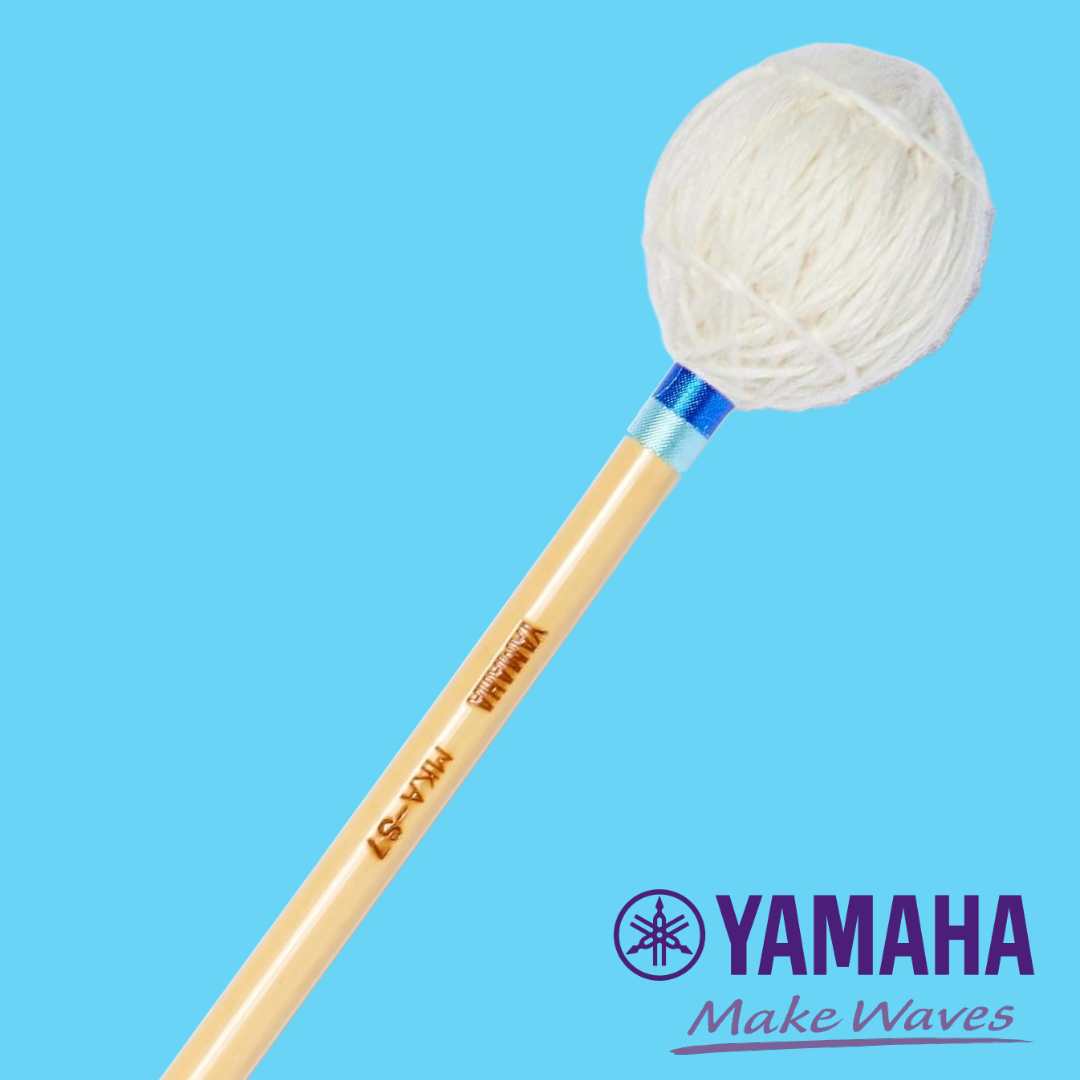 Yamaha Keiko Abe Signature Mallet - Soft (Blue & Light Blue)