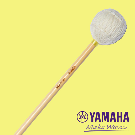 Yamaha Keiko Abe Yarn Rattan Mallet - Hard (Yellow)