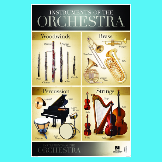 Orchestra Wall Chart (56cm x 86cm)