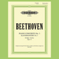 Beethoven - Concerto No. 5 in E flat Op.73 'Emperor' (Piano Solo) Book