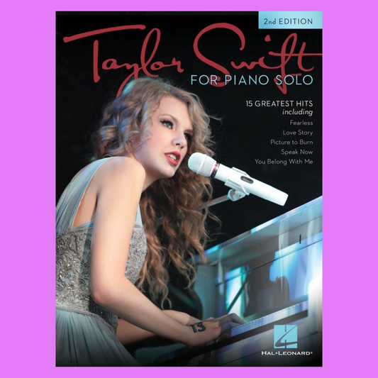 Taylor Swift For Piano Solo Songbook (2nd Edition)