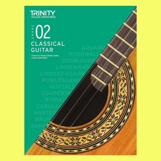Trinity Classical Guitar Pieces- Grade 2 Book (2020-2023)