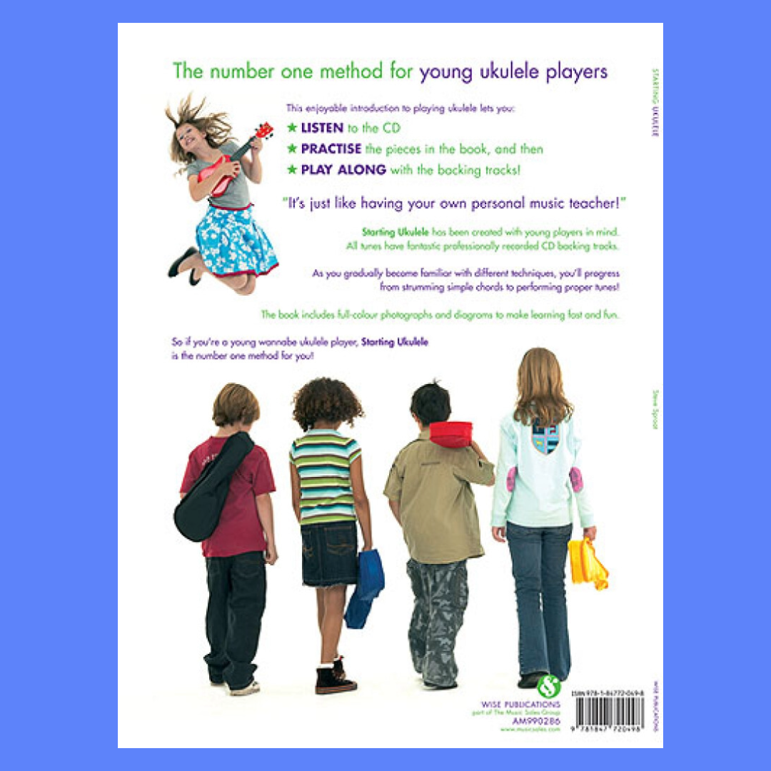 Starting Ukulele - Book and Play Along Audio Cd