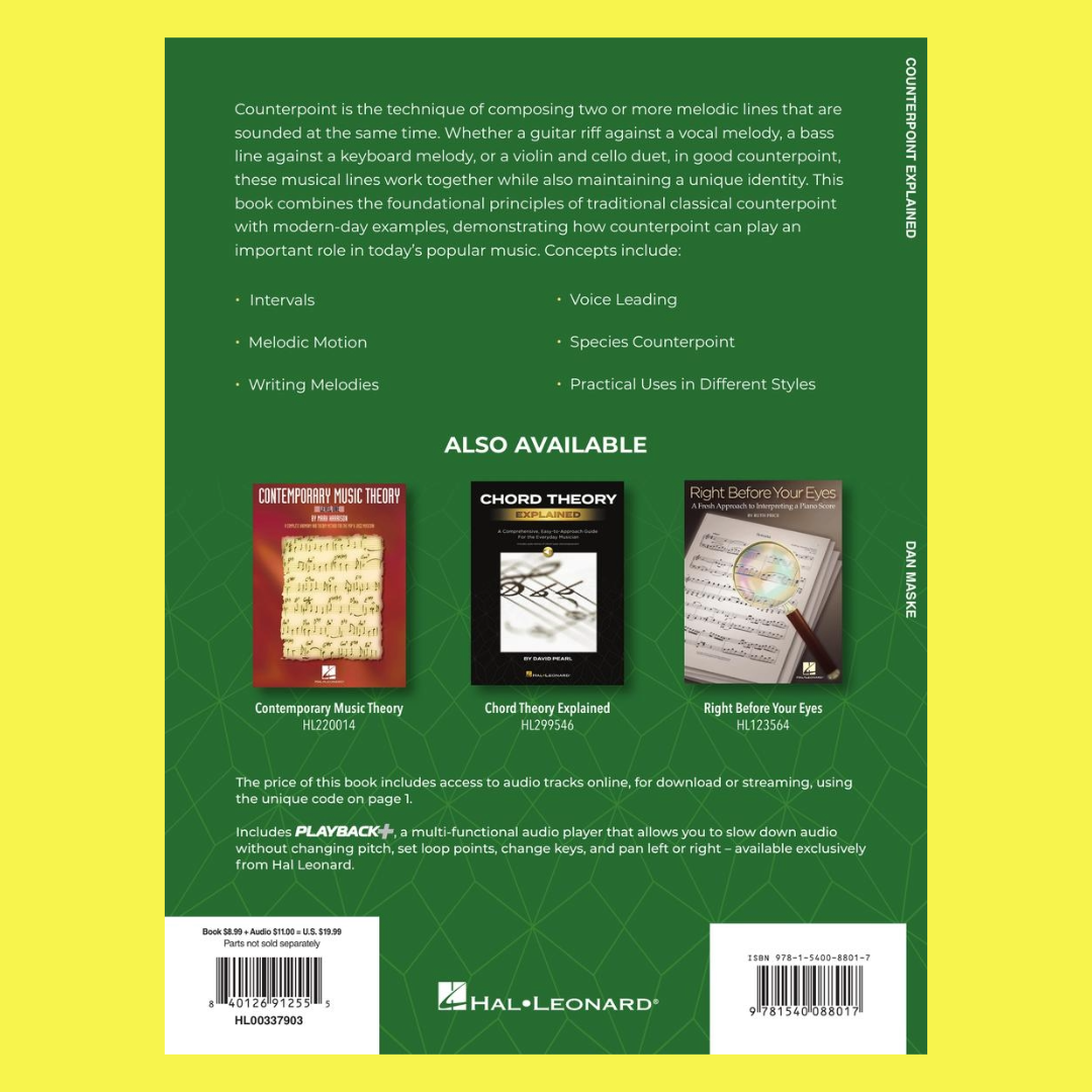 Counterpoint Explained Book/Ola