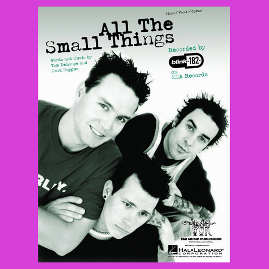 Blink 182 - All The Small Things Piano Vocal Guitar Sheet Music