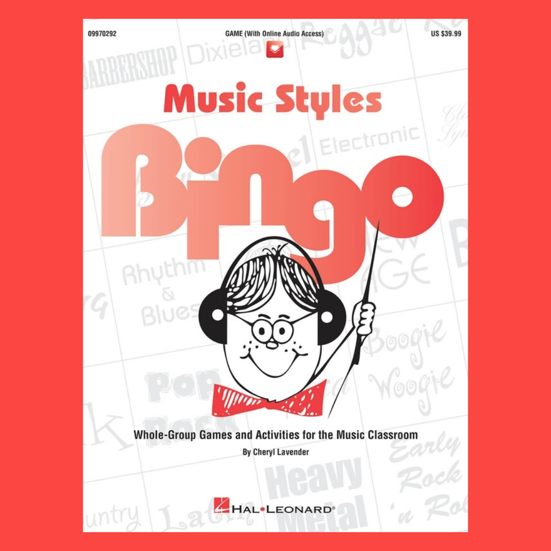 Music Styles Bingo Game - Flash Cards/Ola (Classroom Kit)