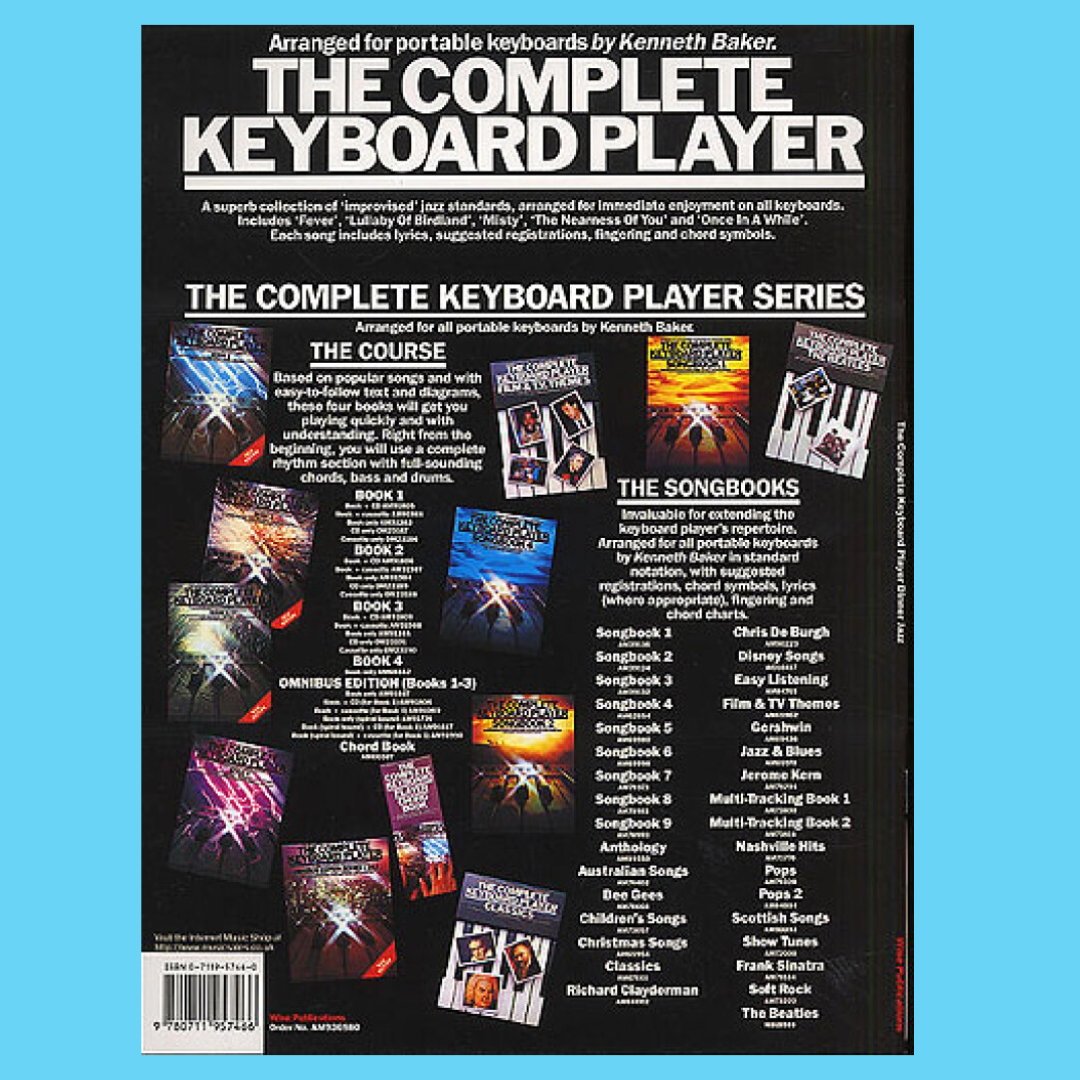 The Complete Keyboard Player - Dinner Jazz Book