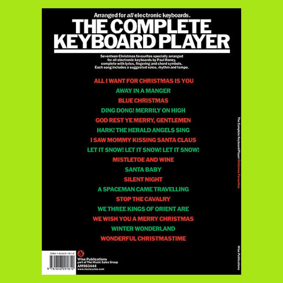 The Complete Keyboard Player - Christmas Favourites Songbook