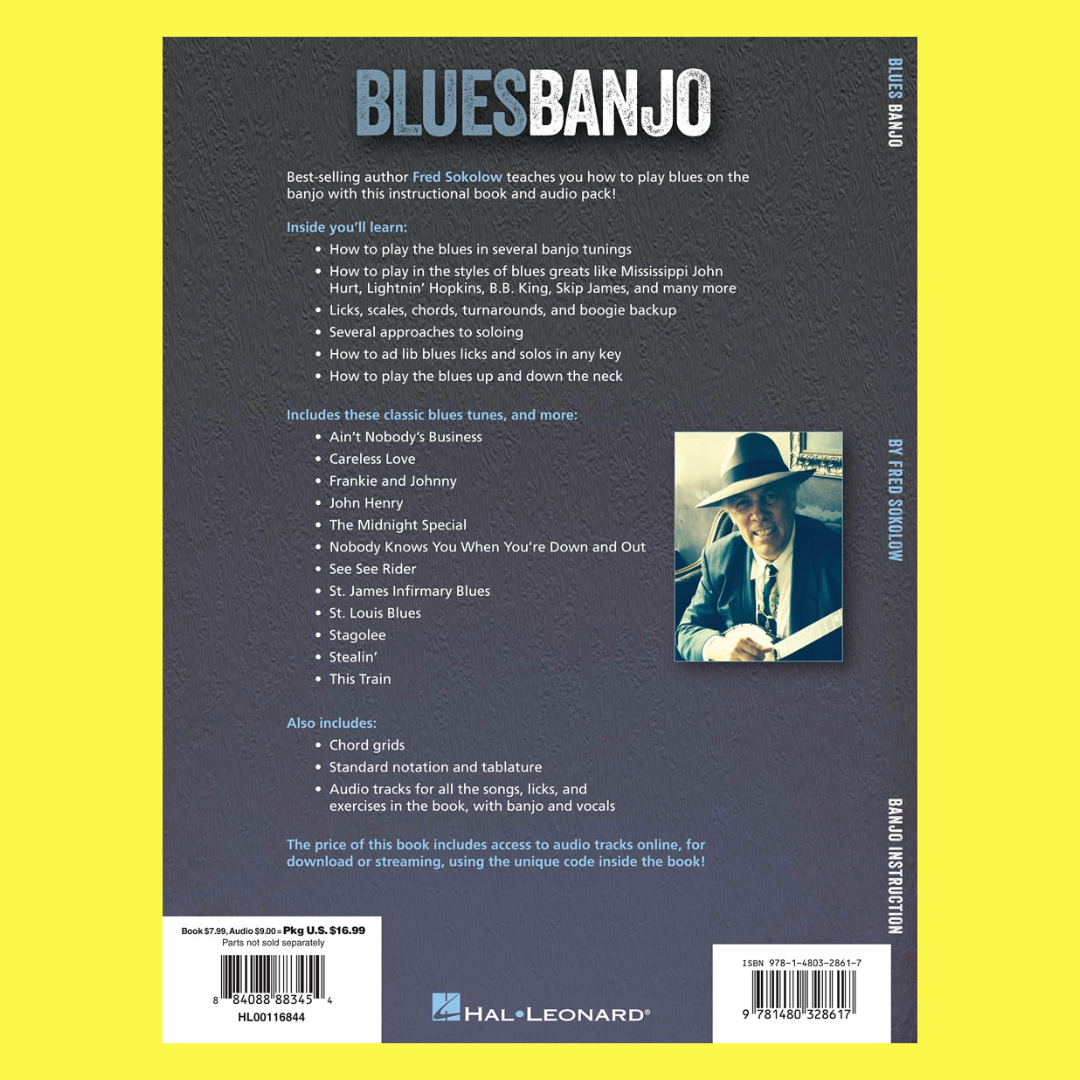 Blues Banjo Book (Lessons, Riffs, Songs & More)