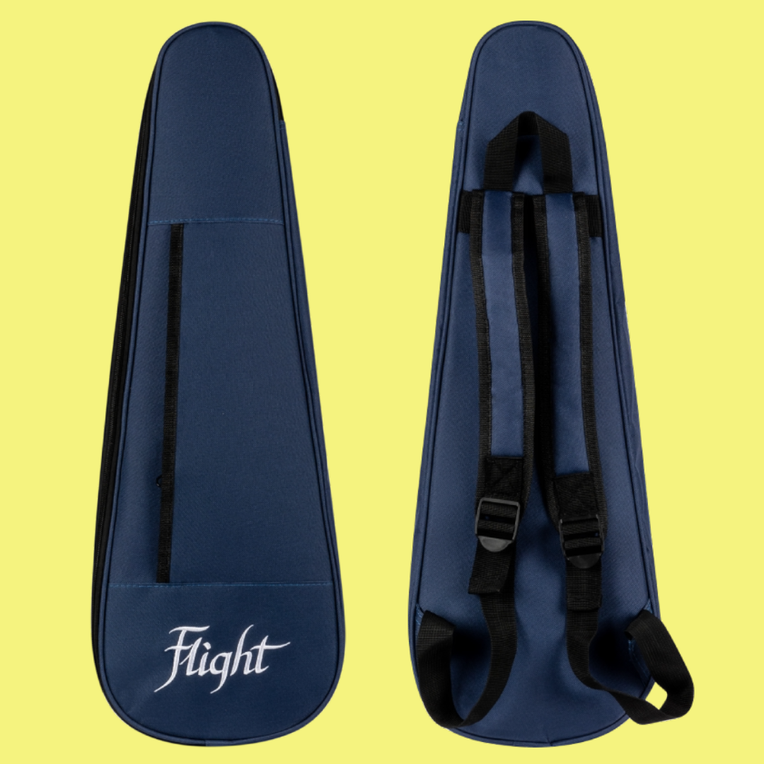 Flight IRIS Red Concert Ukulele with Padded Gig Bag