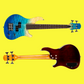 Flight - Mini Bass Solid Body Electric Bass Ukulele with Padded Gig Bag (New Release)