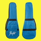 Flight - Mini Bass Solid Body Electric Bass Ukulele with Padded Gig Bag (New Release)