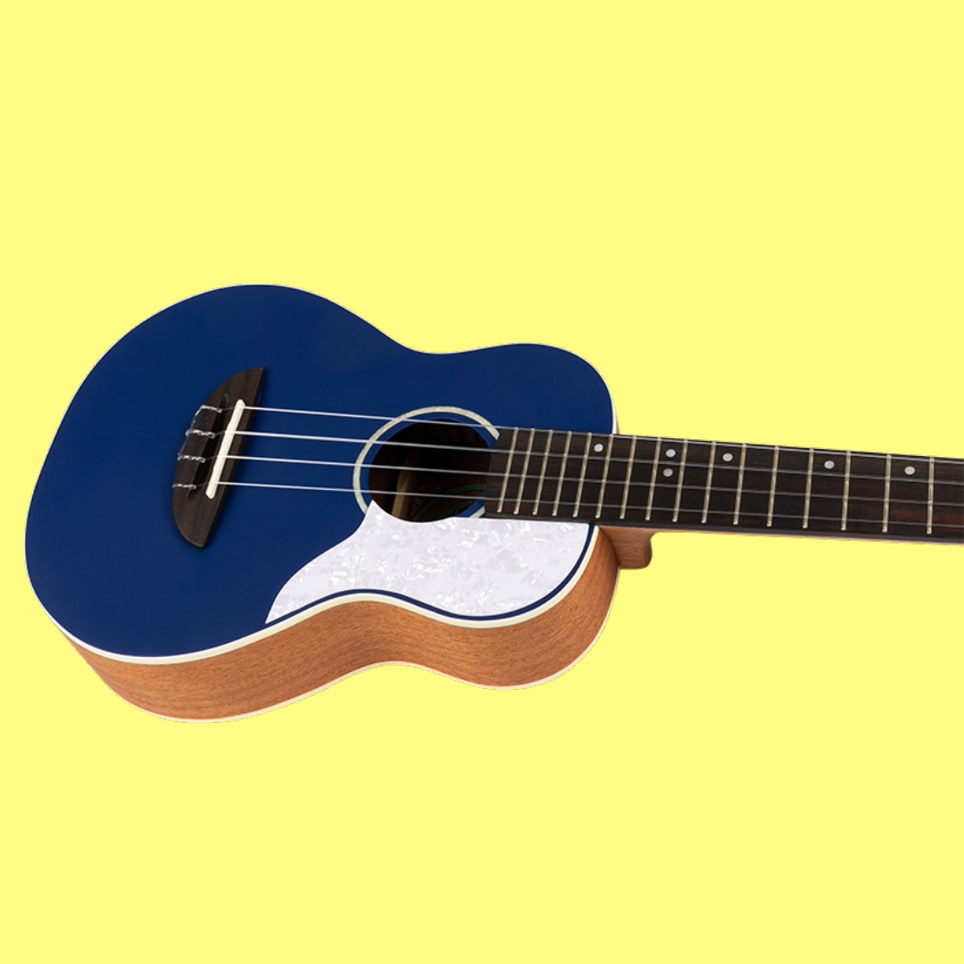 Flight IRIS Dark Blue Concert Ukulele with Padded Gig Bag