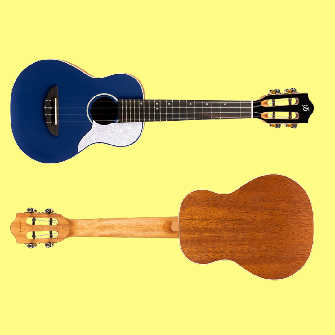 Flight IRIS Dark Blue Concert Ukulele with Padded Gig Bag
