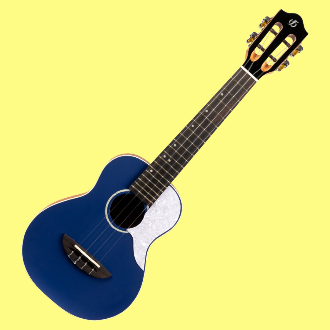 Flight IRIS Dark Blue Concert Ukulele with Padded Gig Bag