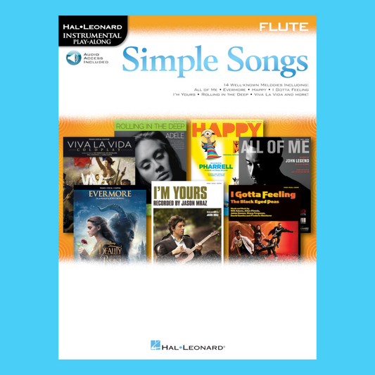 Simple Songs For Flute Play Along Book/Ola