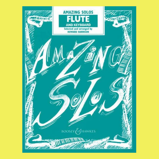 Amazing Solos - Flute And Piano Accompaniment Book