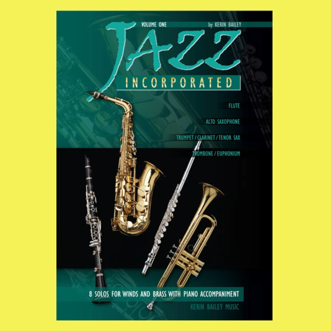 Jazz Incorporated - Alto Saxophone With Piano Accompaniment -  Book 1