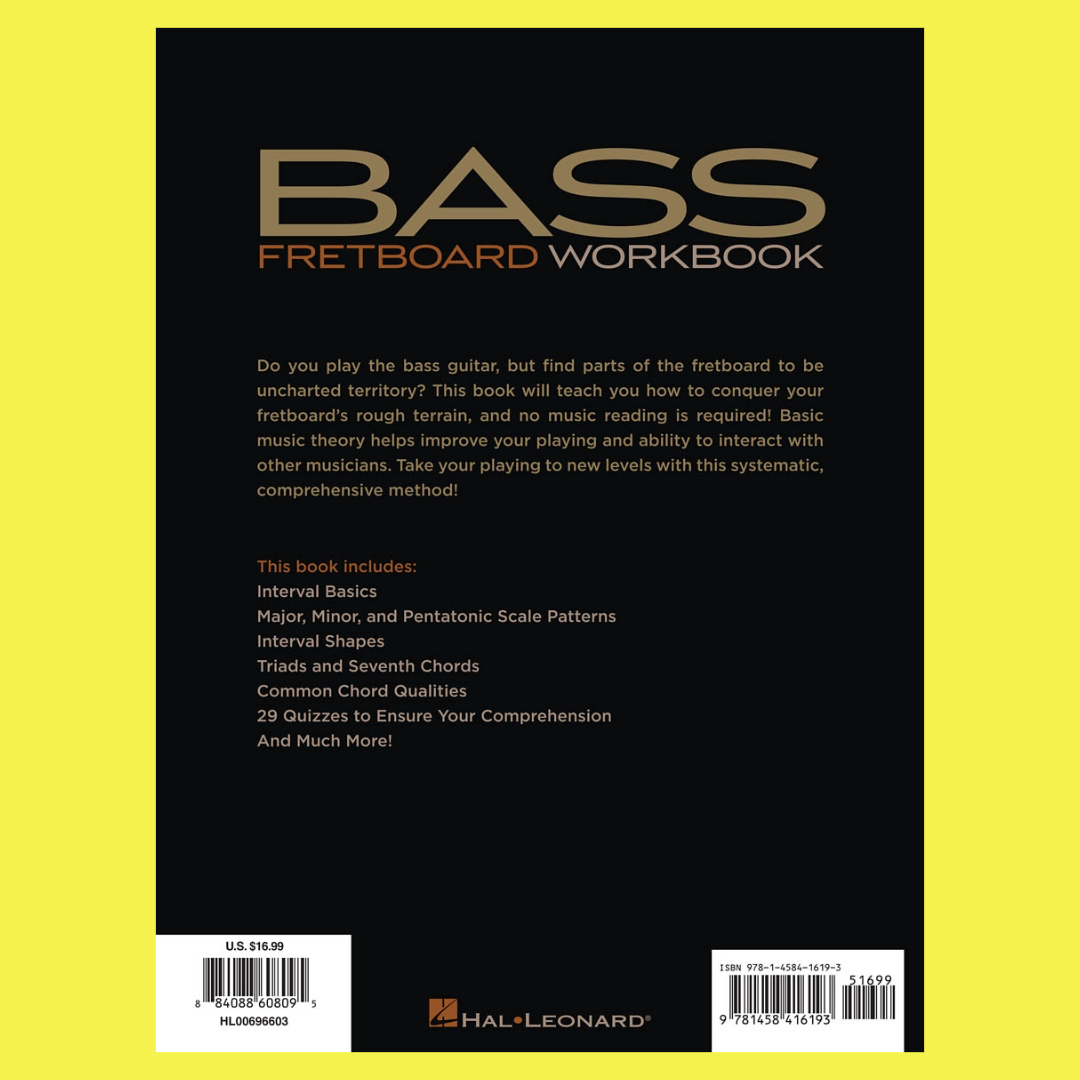 Bass Fretboard Workbook