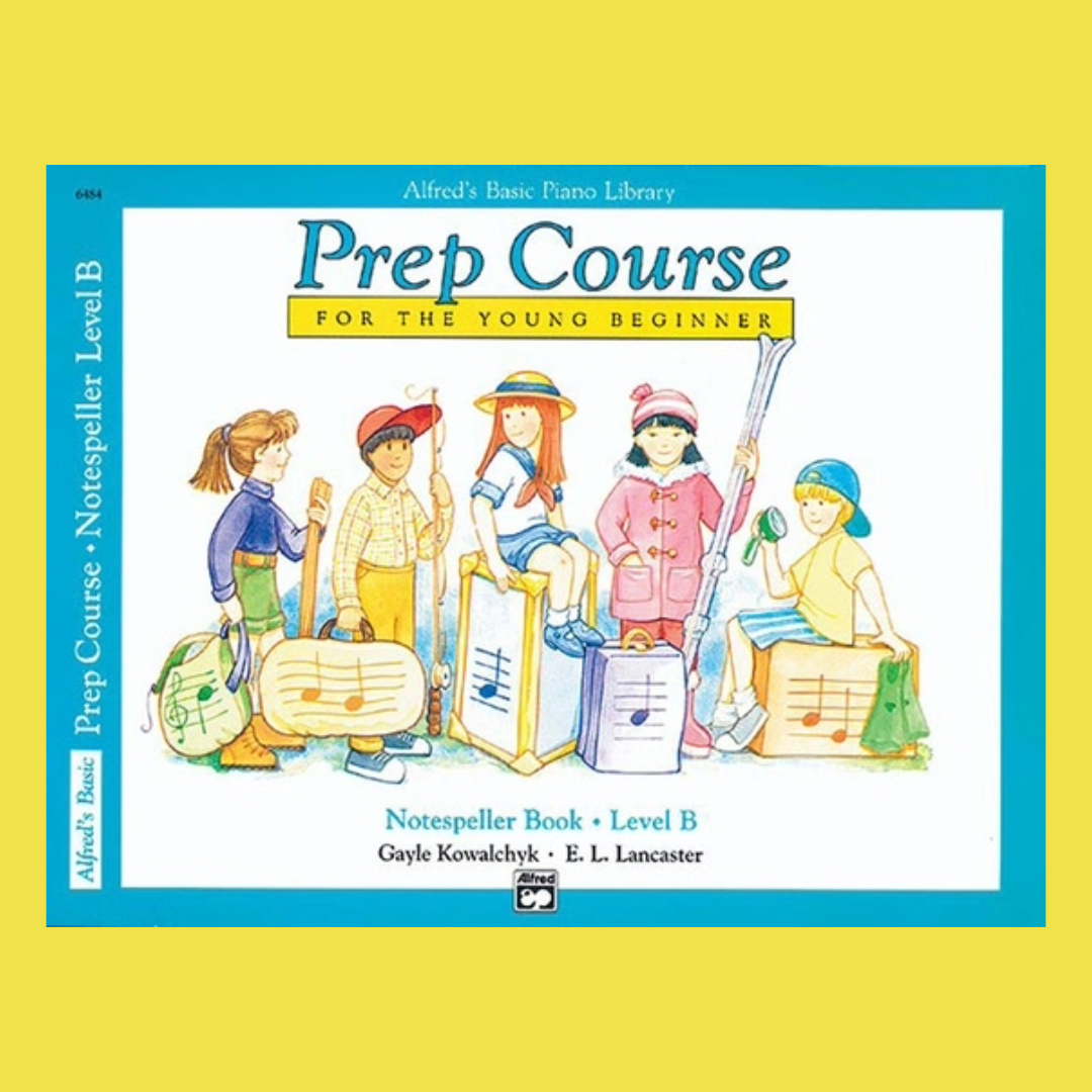 Alfred's Basic Piano Prep Course - Notespeller Level B Book