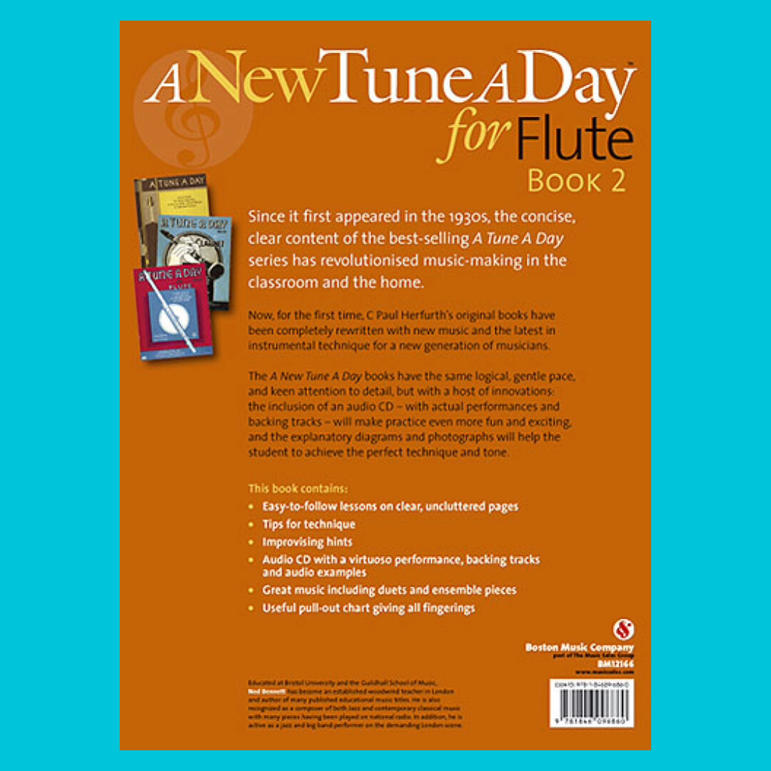A New Tune A Day - Flute Book 2 (Book/Cd)