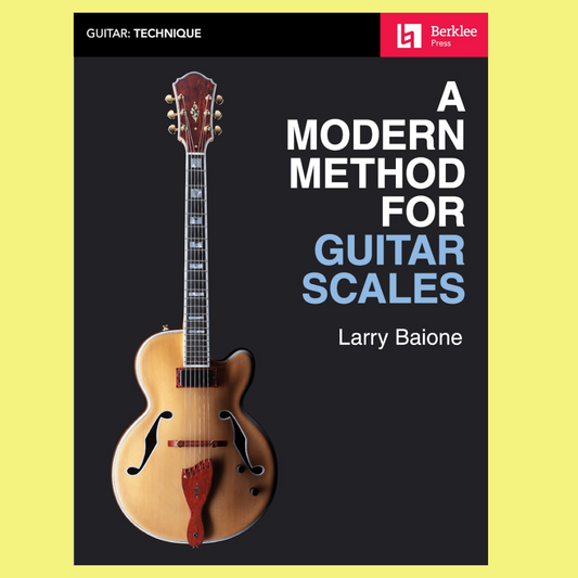 A Modern Method For Guitar - Scales Book