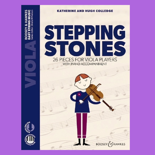Stepping Stones - Viola With Piano Accompaniment Book/Ola (New Edition)