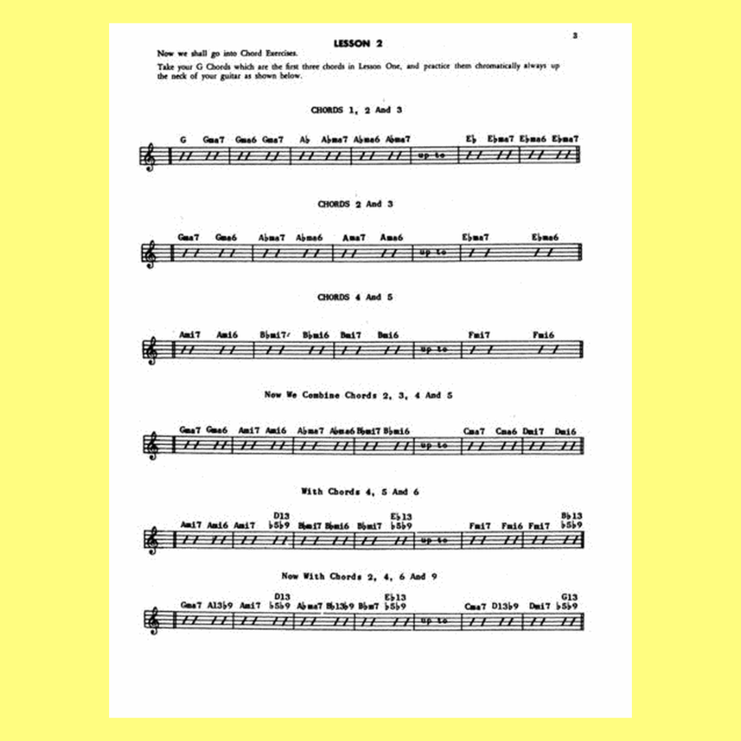 Mickey Baker Complete Course In Jazz Guitar - Book 1
