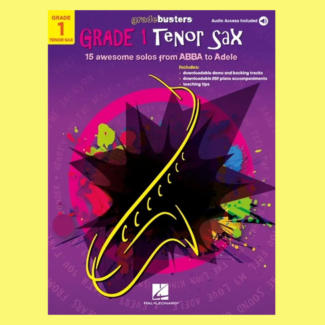 Gradebusters Grade 1 Tenor Saxophone Book/Ola (Popular Songs for Grade 1 Tenor Sax)
