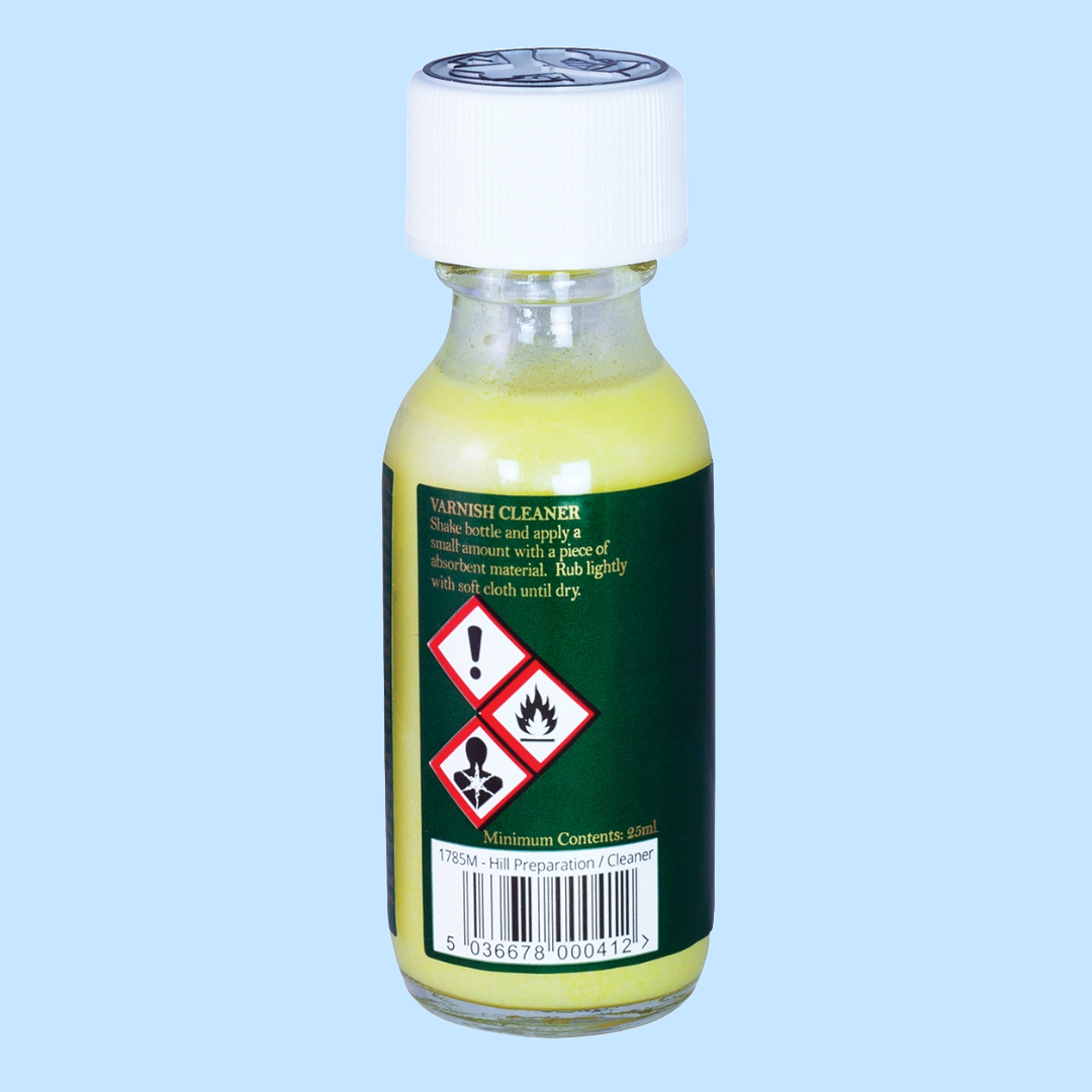 W.E. Hill & Sons Instrument Varnish Cleaner 25ml