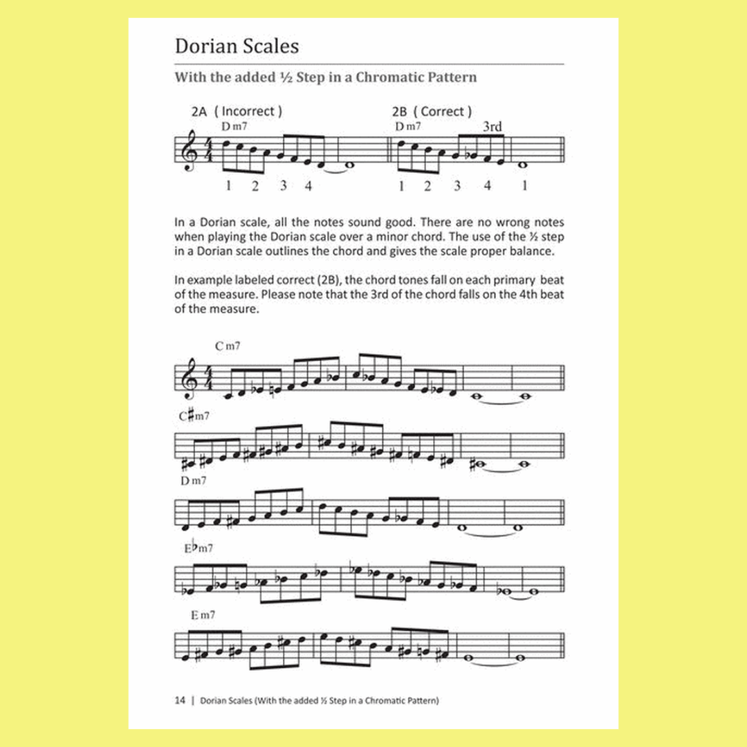 Bebop Scales - Treble Clef Edition Book