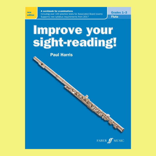 Improve Your Sight Reading - Flute Grades 1-3 Book (New Edition)