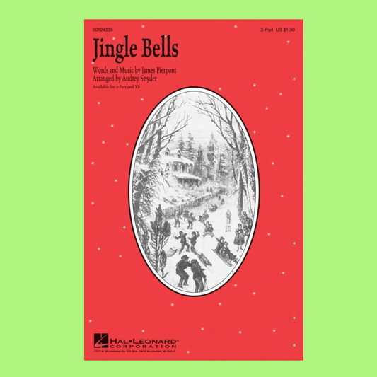 Jingle Bells 2 Part Vocal Sheet Music