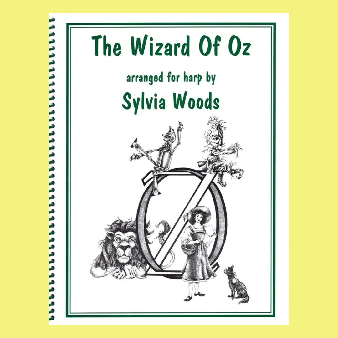 The Wizard Of Oz - Arranged for Harp Spiral Bound Songbook