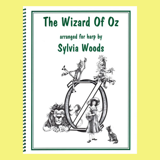 The Wizard Of Oz - Arranged for Harp Spiral Bound Songbook
