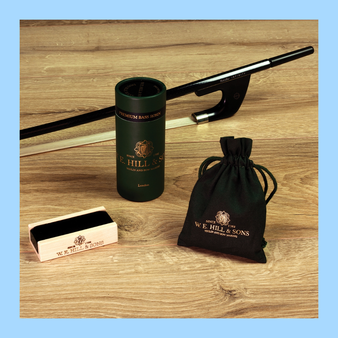 W.E. Hill & Sons 2068M Premium Double Bass Dark/Medium-Soft Rosin