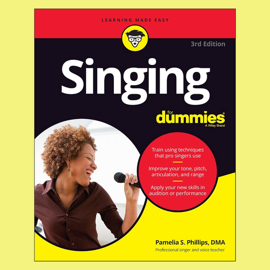 Singing for Dummies Book (3rd Edition)