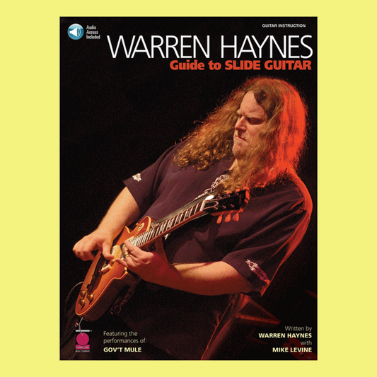 Warren Haynes - Guide To Slide Guitar Book/Ola