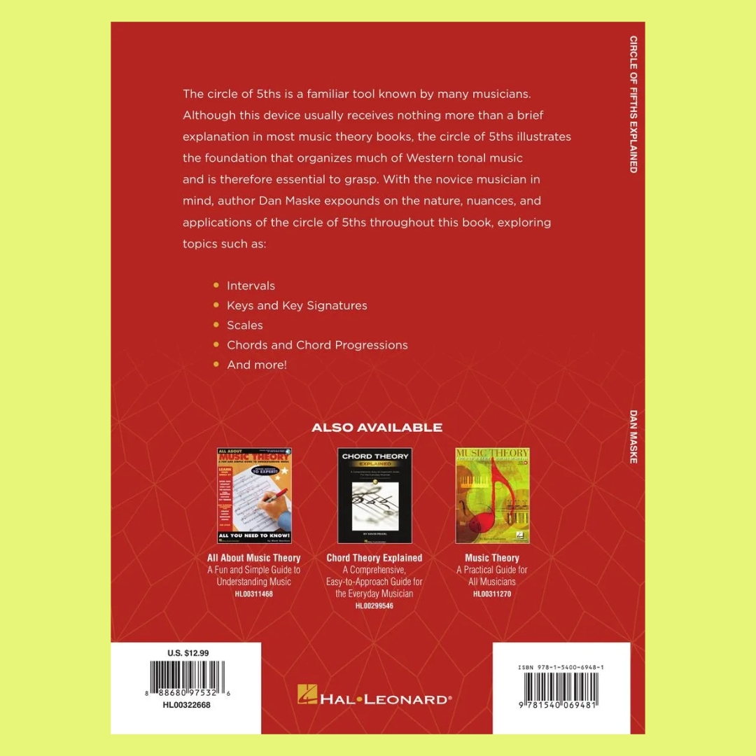 Circle Of Fifths Explained Book