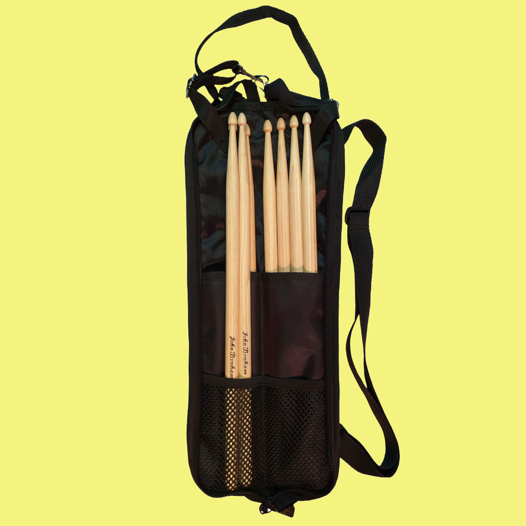 John Bonham Compact Drum Stick Bag with Detachable Shoulder Strap