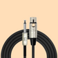 Kirlin 10ft Female XLR to 1/4" Jack Microphone Cable